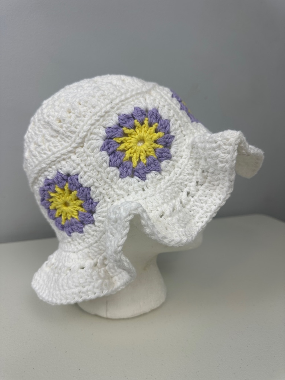 Granny Square Bucket Hat